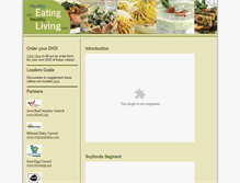 Tablet Screenshot of healthyeatingforhealthyliving.com